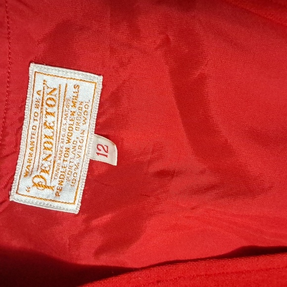 Elegant Pendleton Mother of Pearl 2-Button Vest - Women's Size 12 - Picture 2 of 4